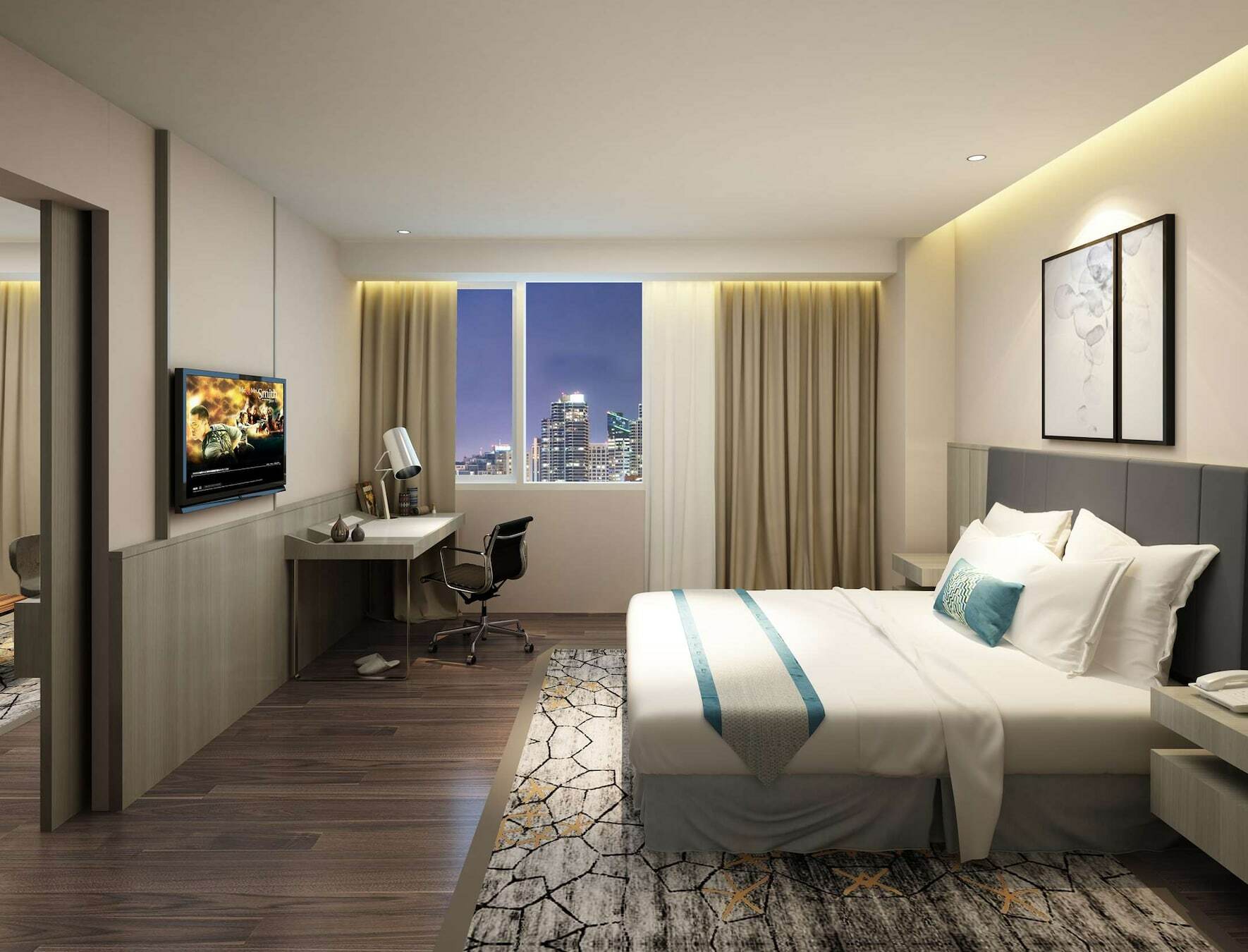 Aiho Hotel Medan Room photo